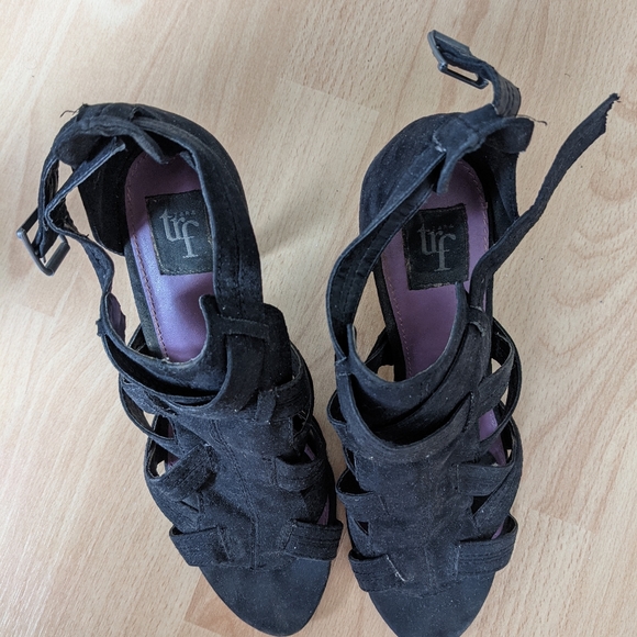 ZARA Strappy Back Heel Sandals 40 - Picture 2 of 3